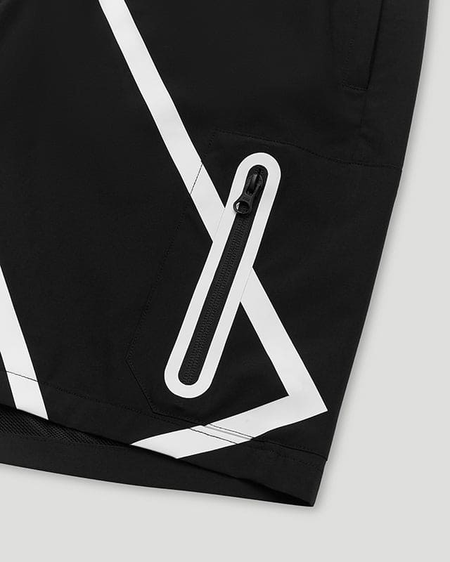 Geedup x Arrdee Sublimated Shorts Black/White - Image 4