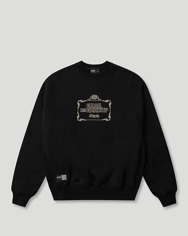 CDG Crewneck Black/Cream - Image 2