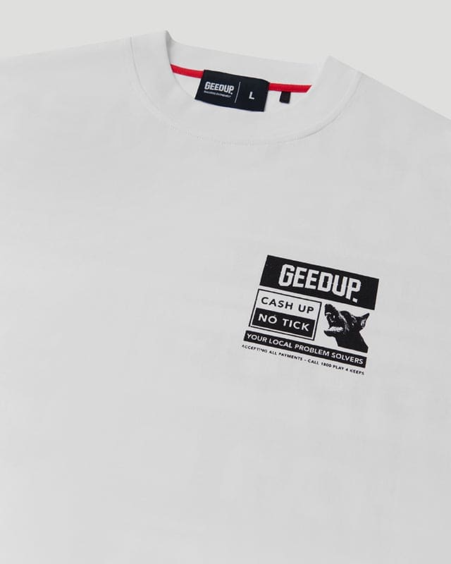 Dollamen Dobermann T-Shirt White/Black - Image 5