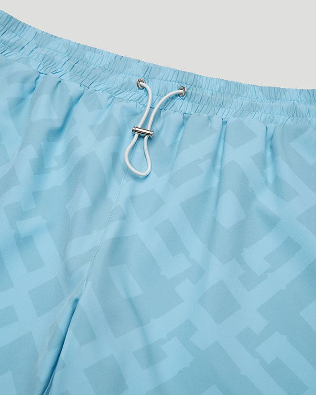 G Monogram Swim Shorts Light Blue - Image 2