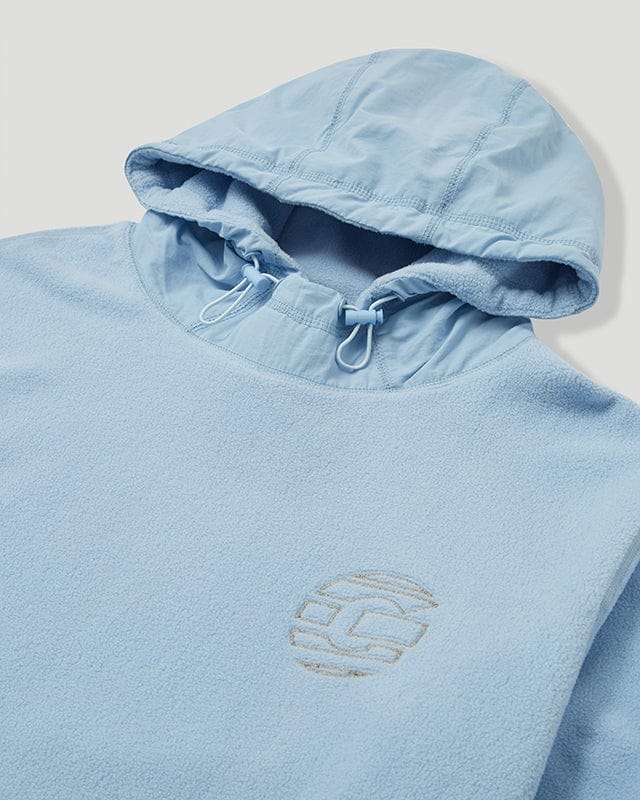 G Sportsman Fleece Hoodie Pastel Blue - Image 5