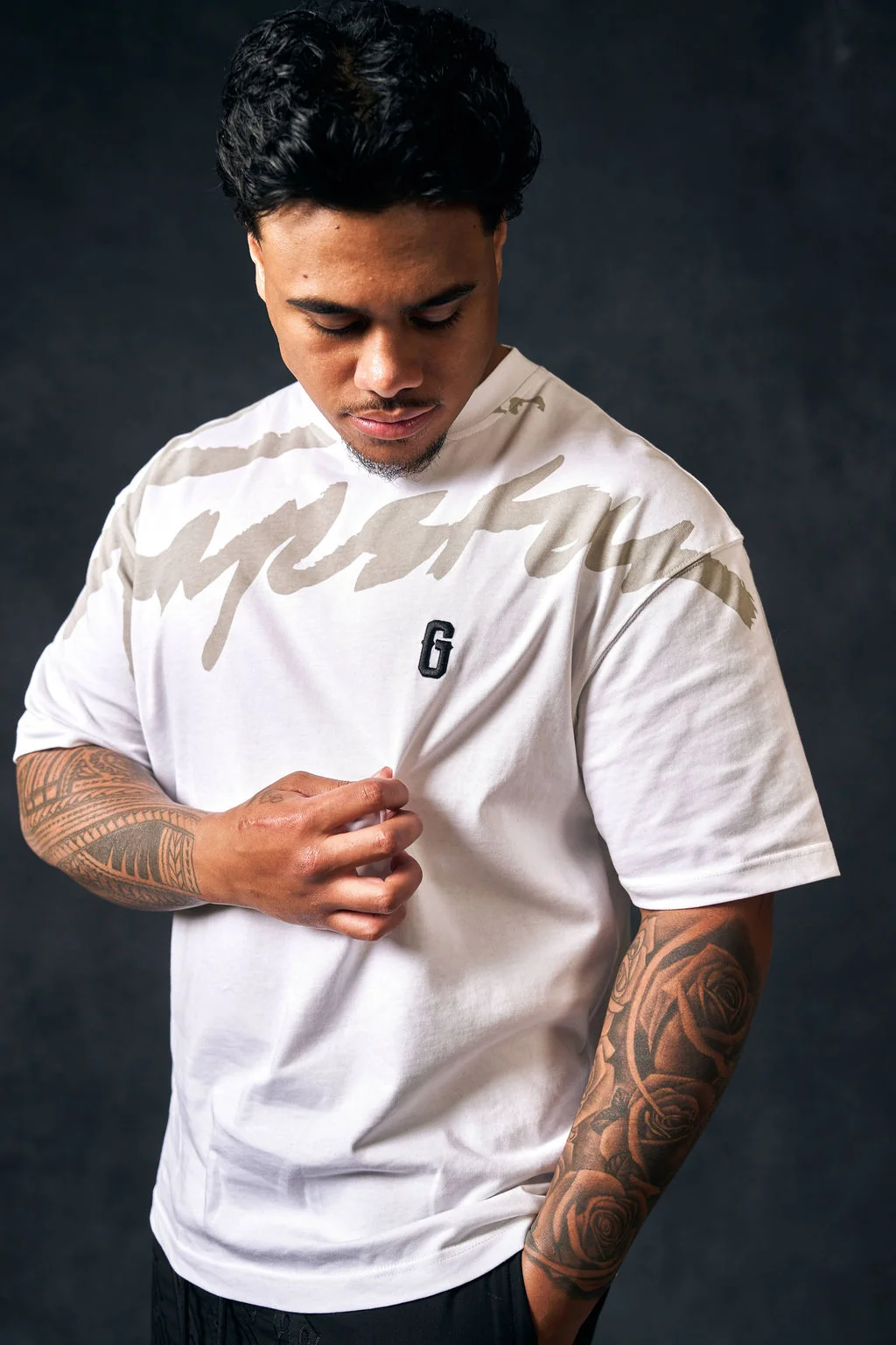 G x Trapstar Signature T-Shirt White - Image 4