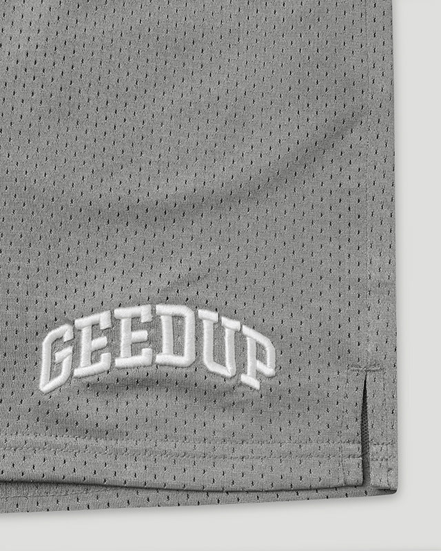 GDUP CO. Mesh Shorts Grey - Image 3