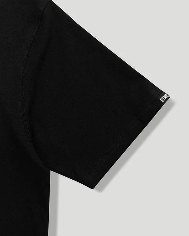 GDUP Sticker T-Shirt Black - Image 3