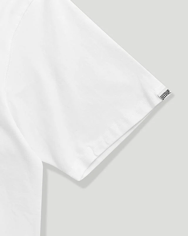 GDUP Sticker T-Shirt White - Image 3