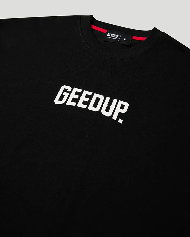 Geedup Stack T-Shirt Black - Image 5