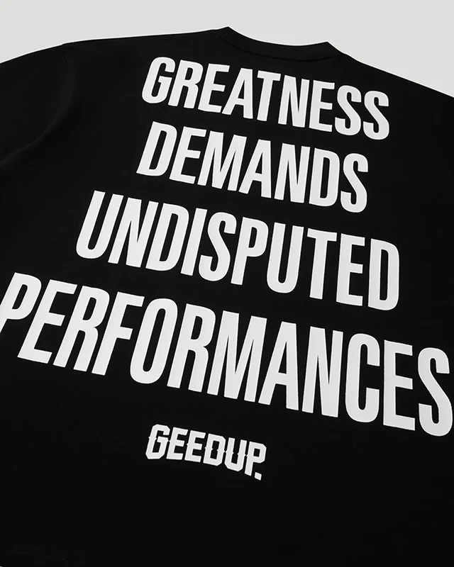 Geedup Stack T-Shirt Black - Image 6