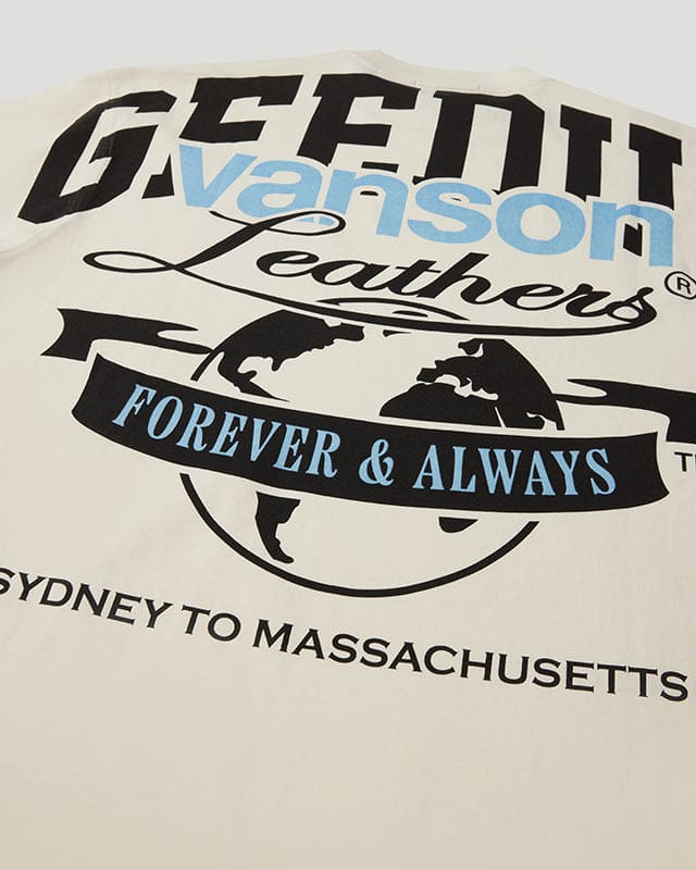 Geedup x Vanson T-Shirt White - Image 5
