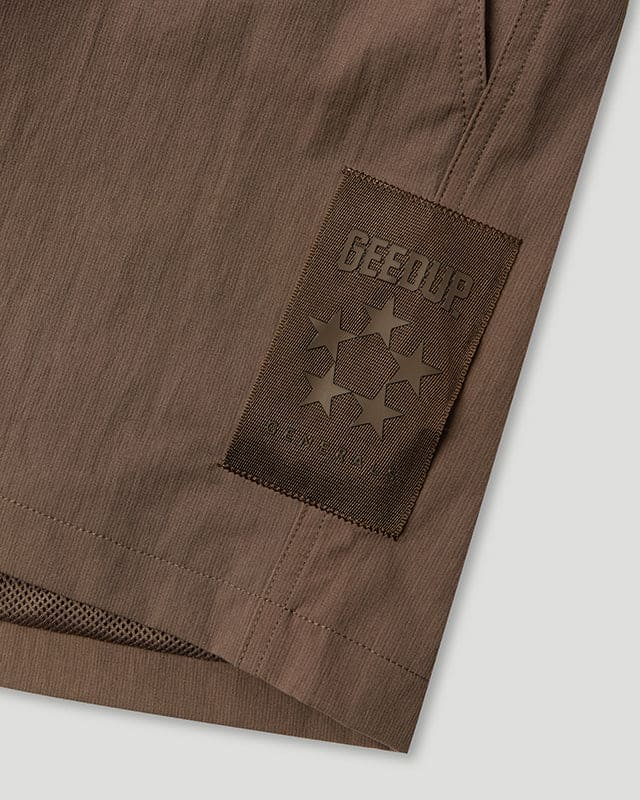 Generals 5 Inch Nylon Shorts Chestnut - Image 5