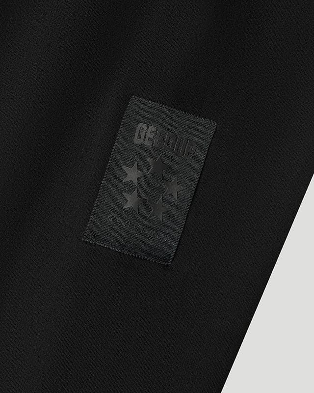 Generals Classic Fit Raglan Hoodie Jet Black - Image 4