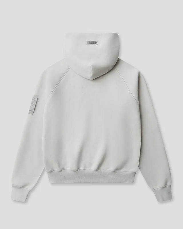 Generals Classic Fit Raglan Zip Hoodie Nimbus Cloud - Image 5