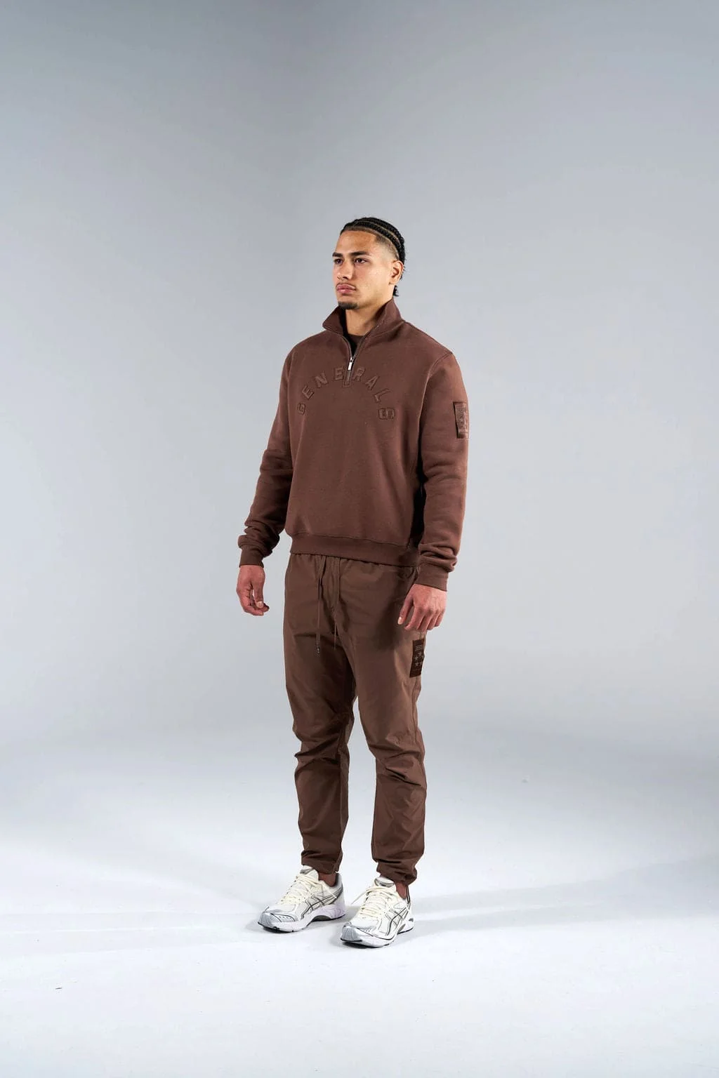 Generals Nylon Trackpants Chestnut - Image 2