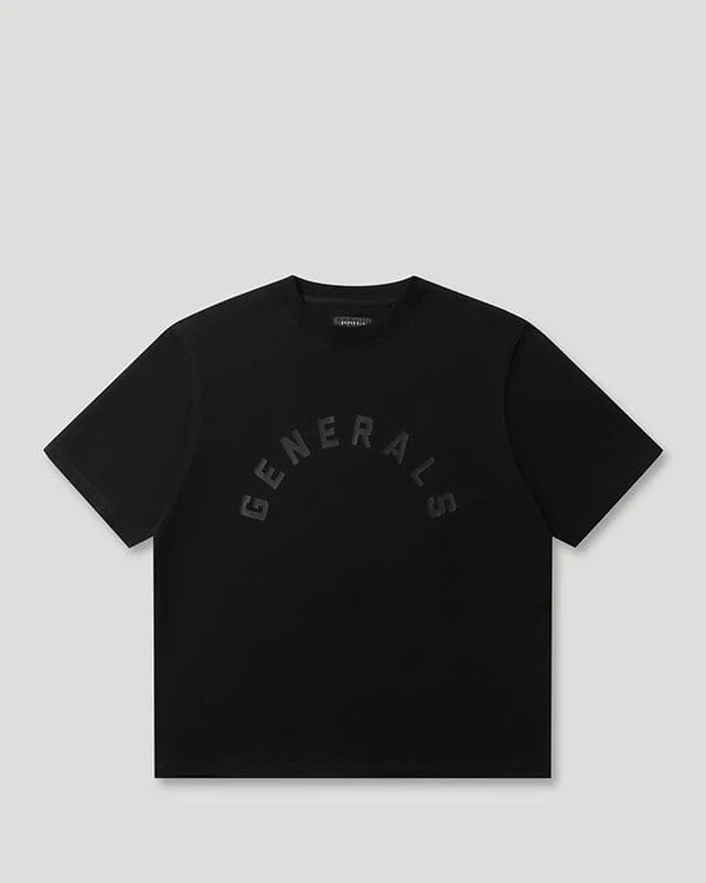 Generals Oversize T-Shirt Jet Black