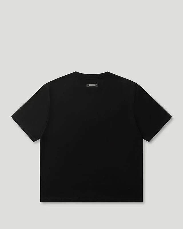 Generals Oversize T-Shirt Jet Black - Image 3