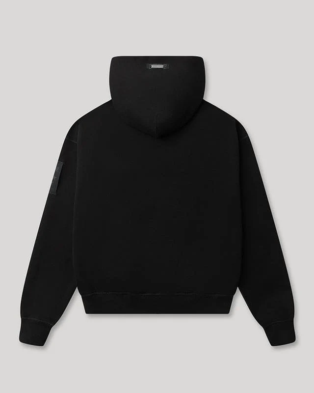 Generals Oversized Hoodie Jet Black - Image 4