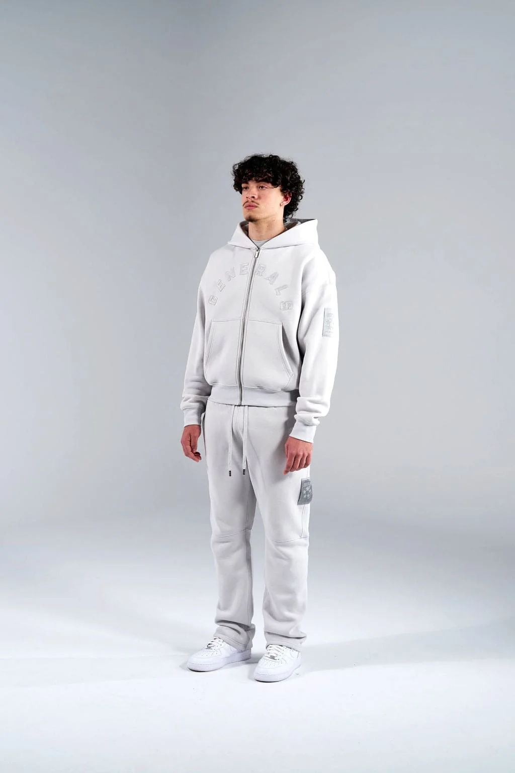 Generals Oversized Zip Hoodie Nimbus Cloud - Image 2