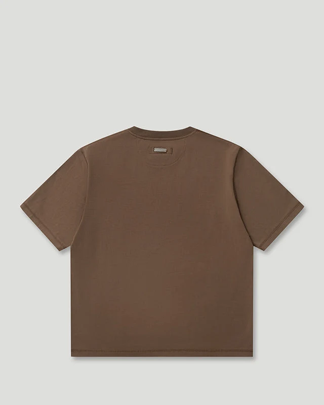 Generals Slim Fit T-Shirt Chestnut - Image 2