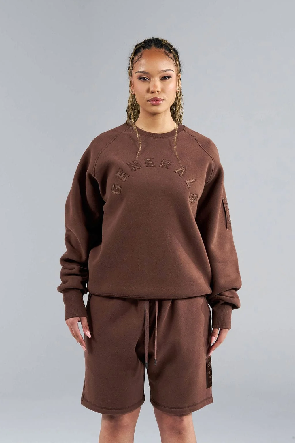Generals Classic Fit Crewneck Chestnut - Image 4