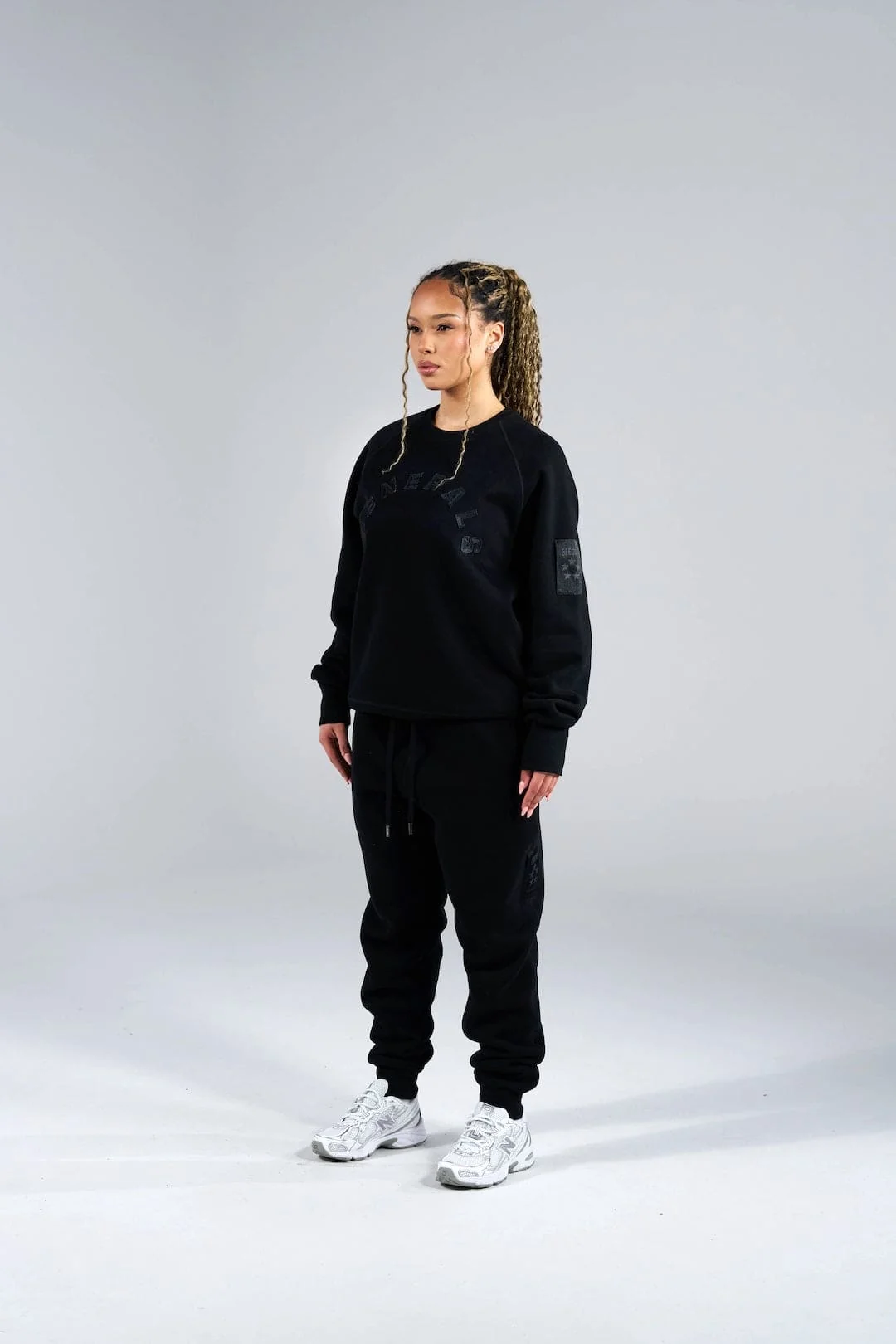 Generals Classic Fit Crewneck Jet Black - Image 4