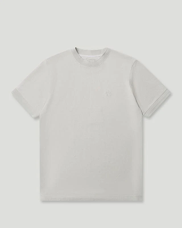 Generals Slim Fit Pique T-Shirt Nimbus Cloud