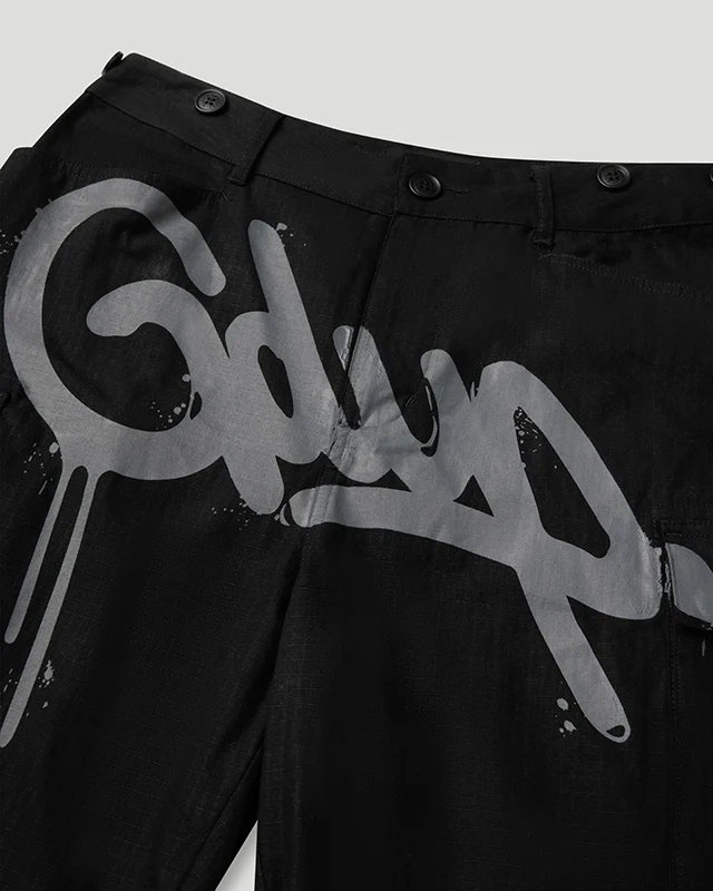 Handstyle Cargo Short Black/Grey - Image 3