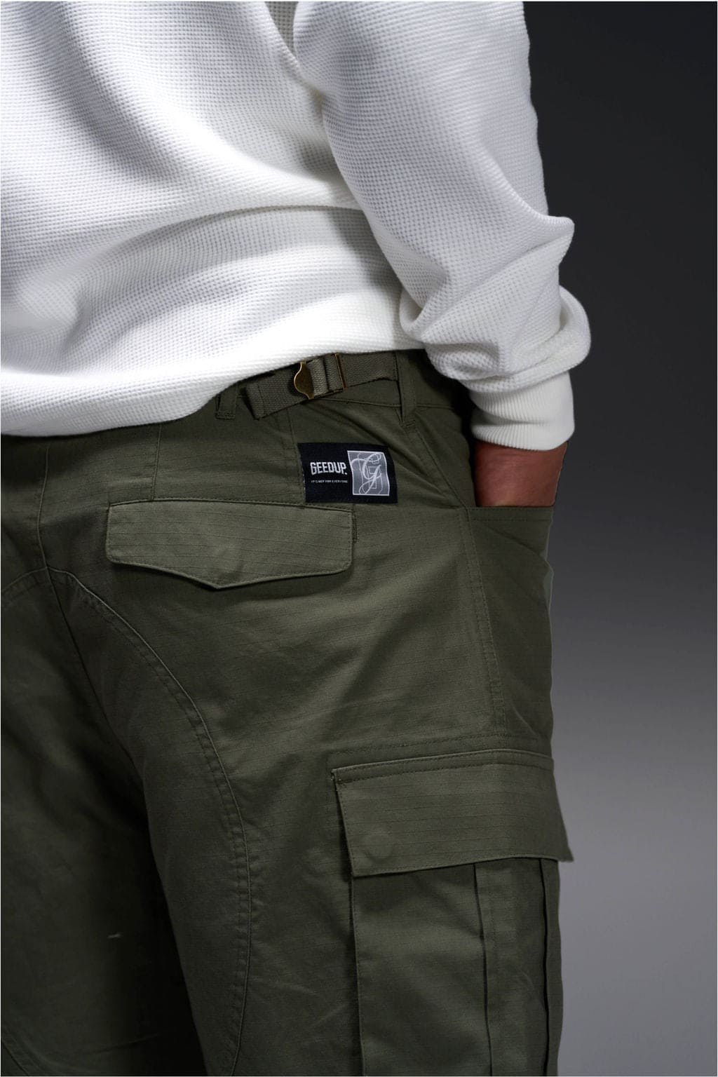Handstyle Cargo Short Olive Tonal - Image 5