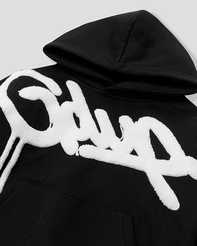 Handstyle Kids Tracksuit Black/White - Image 4