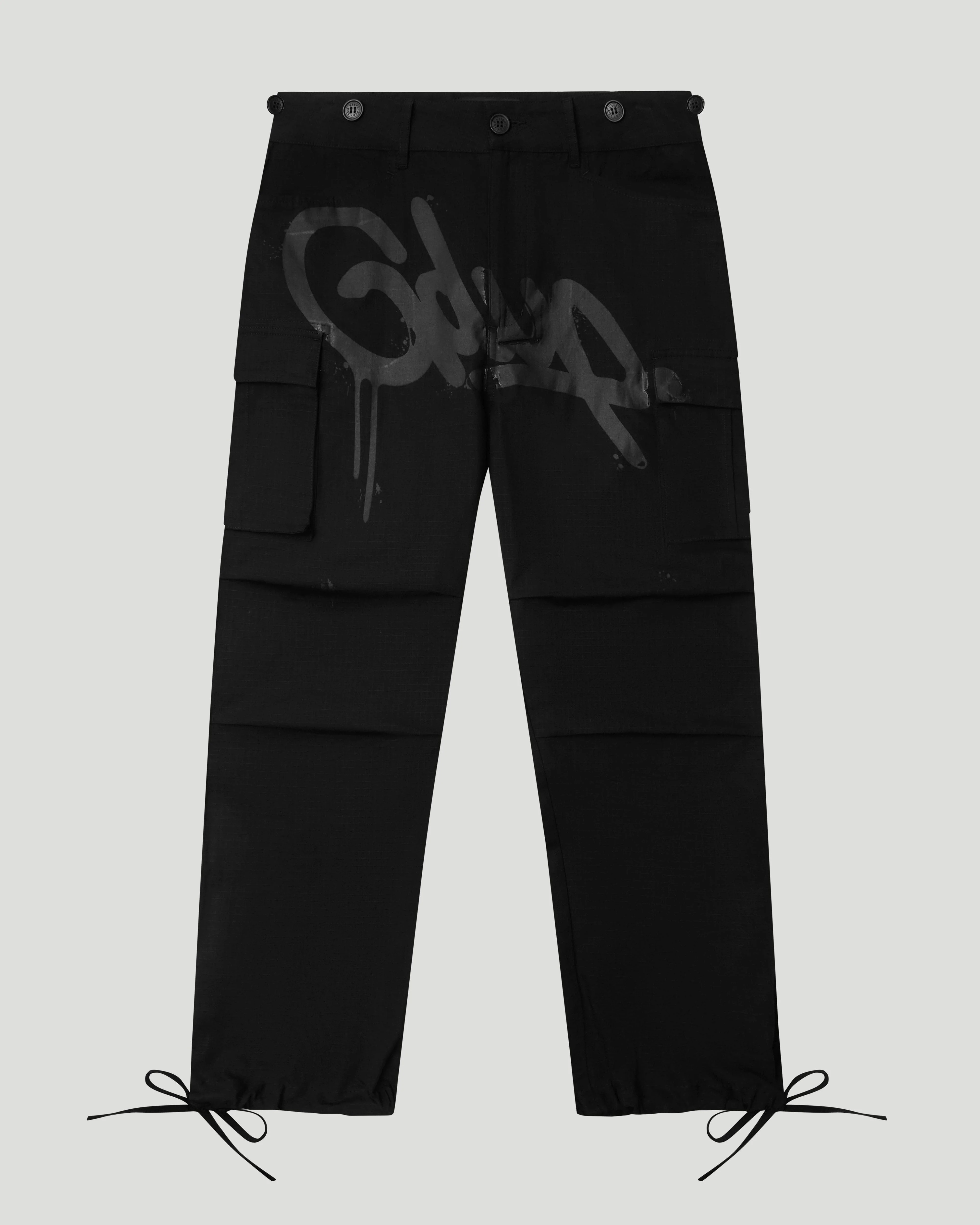 Handstyle R/S Cargo Pants Black