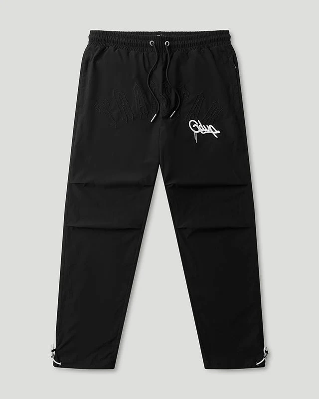 Handstyle x Trapstar Irongate Ripstop Pants Black