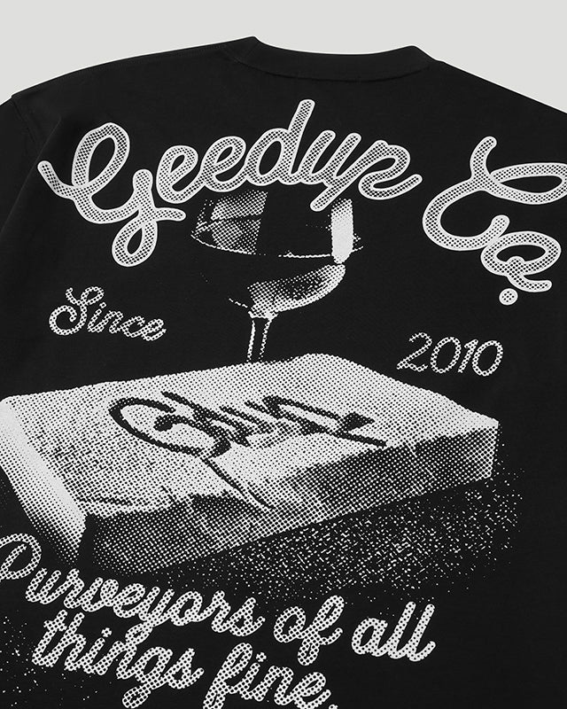 Merlot Brick T-Shirt Washed Black - Image 3