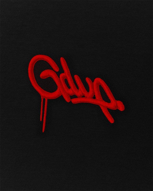 Micro Handstyle T-Shirt Black/Red - Image 5