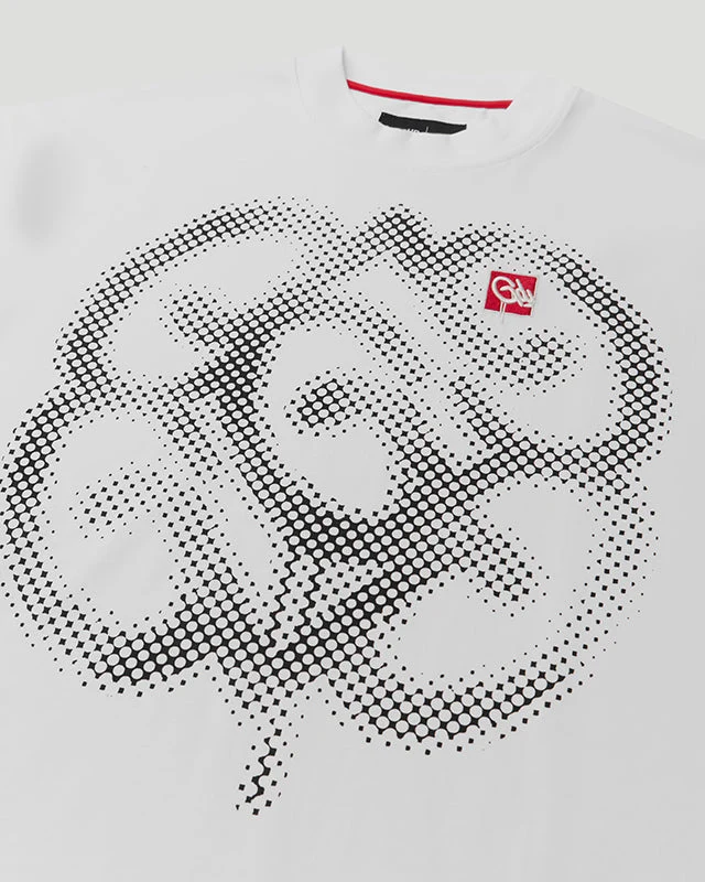 Mono Logo Tee - White - Image 3