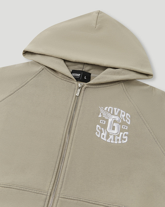 Movers & Shakers Jacket Grey/White - Image 3