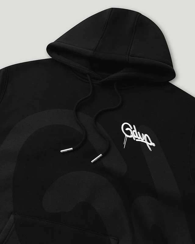 OS Handstyle Hoodie Black - Image 3