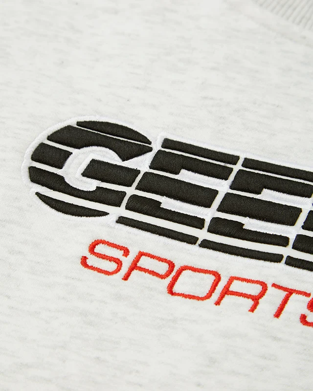OS Sportsman 2.0 Crewneck White Marle - Image 4