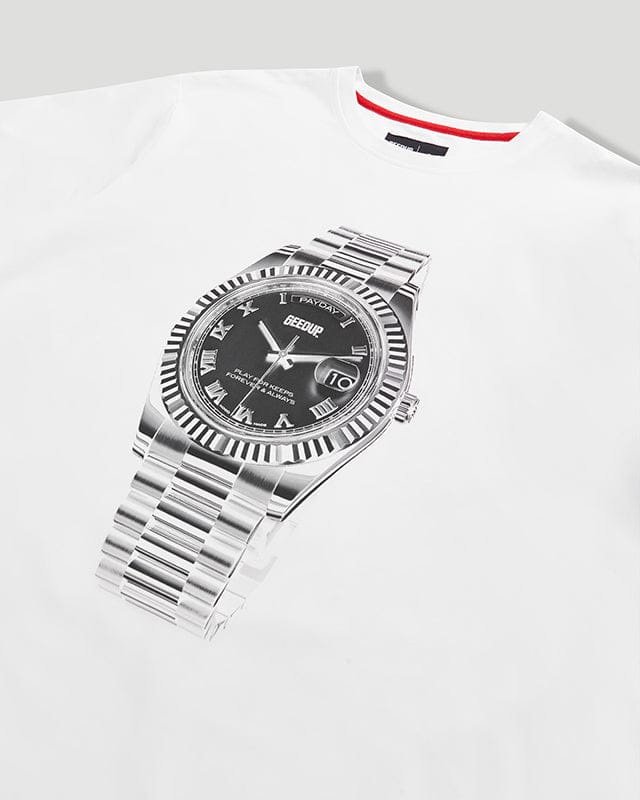Payday Watch T-Shirt White - Image 2