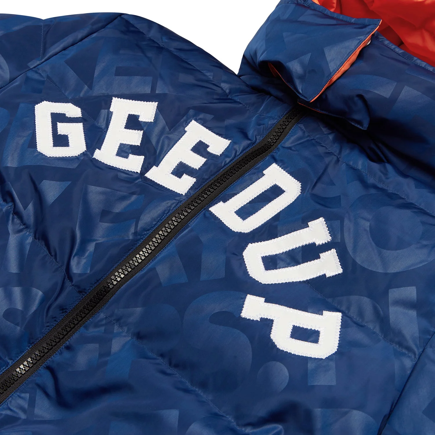 PFK Blue/Orange Reversible Duck Down Jacket - Image 7