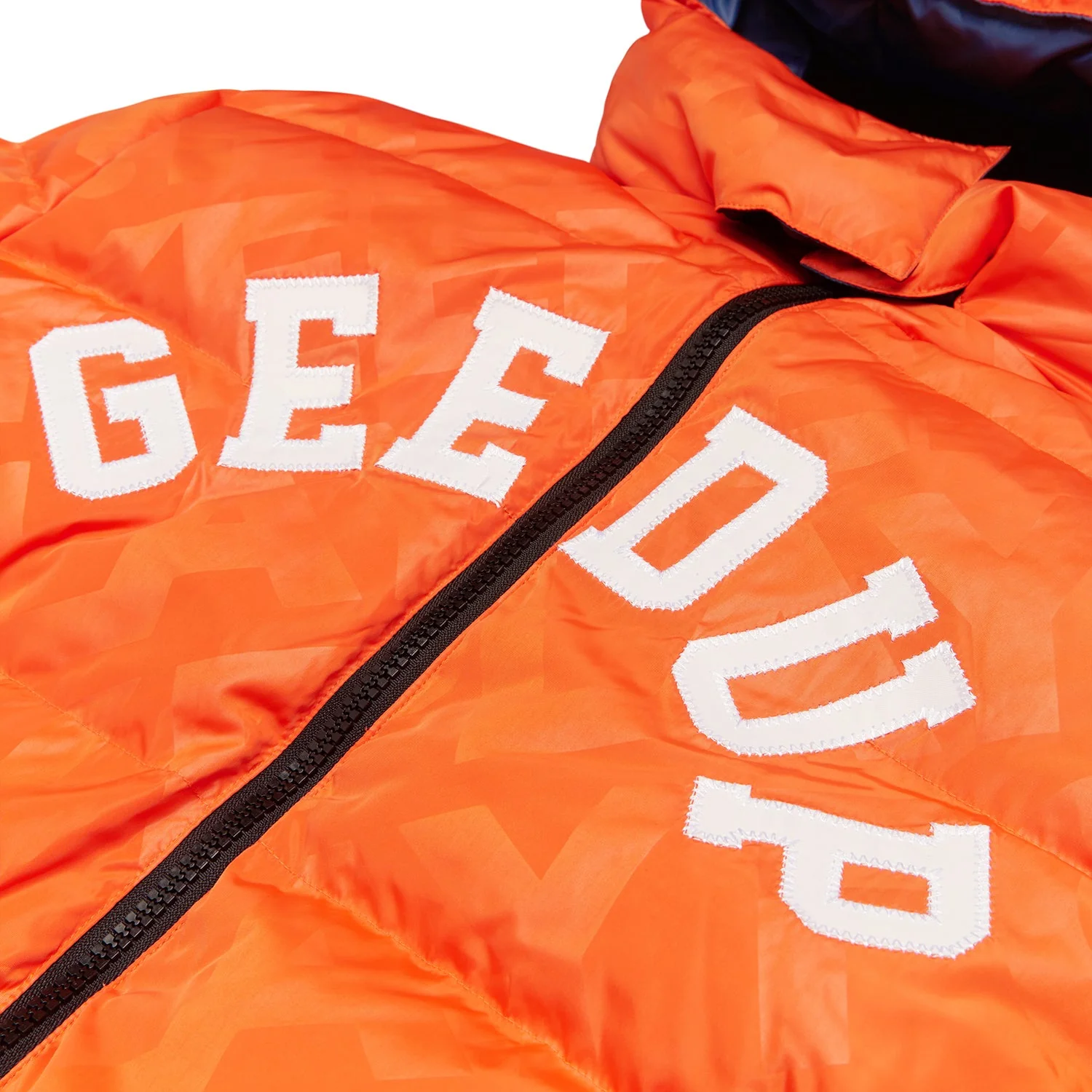 PFK Blue/Orange Reversible Duck Down Jacket - Image 8