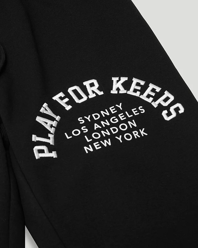 PFK Cities Trackpants Black/White - Image 3