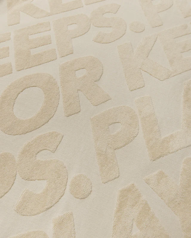 PFK Jacquard T-Shirt Beige - Image 4