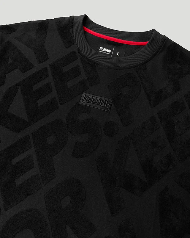 PFK Jacquard T-Shirt Black - Image 3