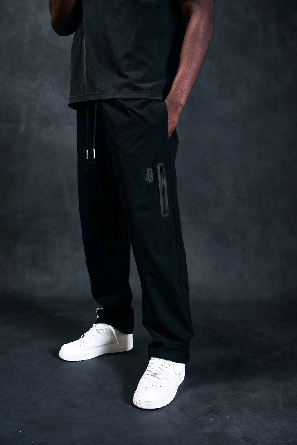 PFK Lightweight Pant Black/White - Image 2