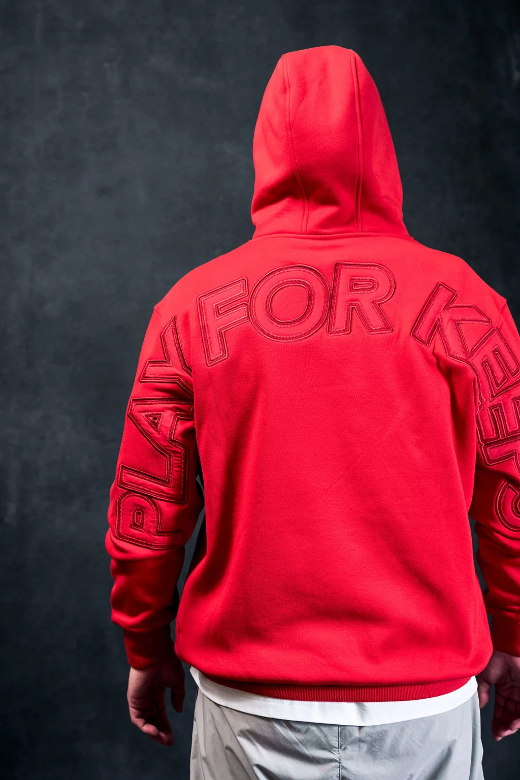 PFK T.T Hoodie Double Red - Image 3