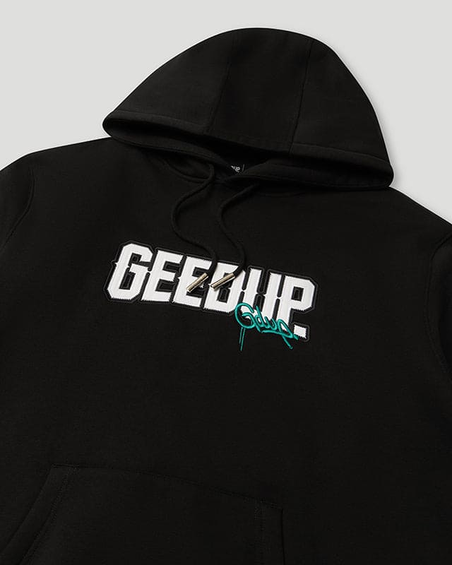 PFK x Foot Locker Hoodie Black/Turbo Green/White - Image 4