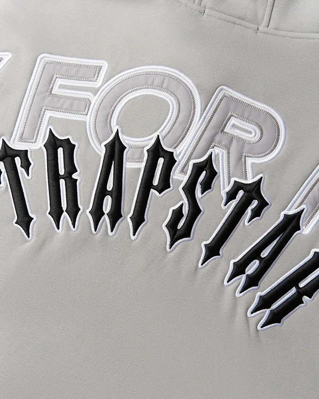 PFK x Trapstar Irongate Hoodie Grey/Black - Image 5