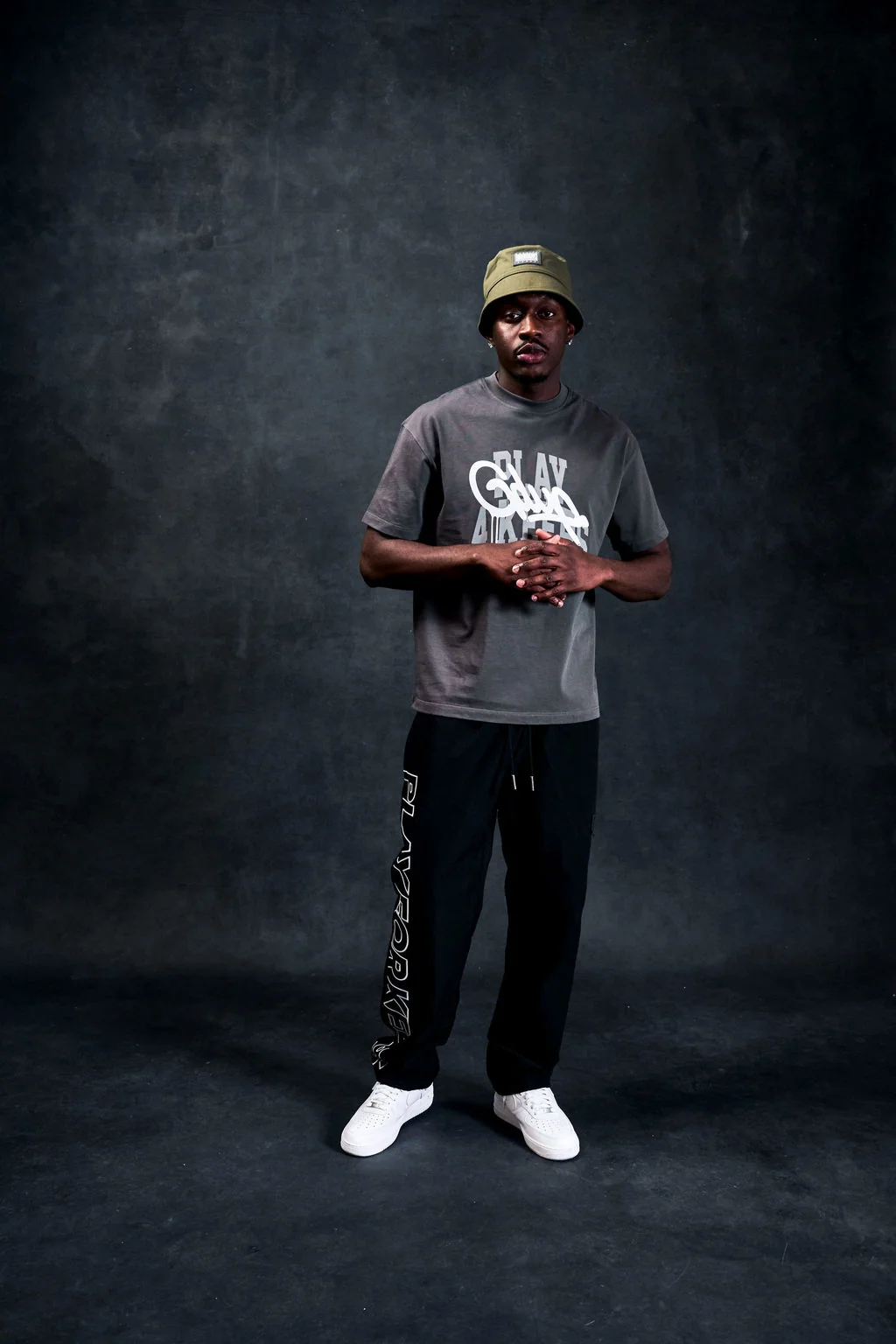 Play 4 Keeps T-Shirt Charcoal/White - Image 3