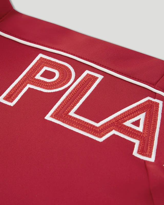 Play For Keeps Qtr Zip Red/White - Image 3