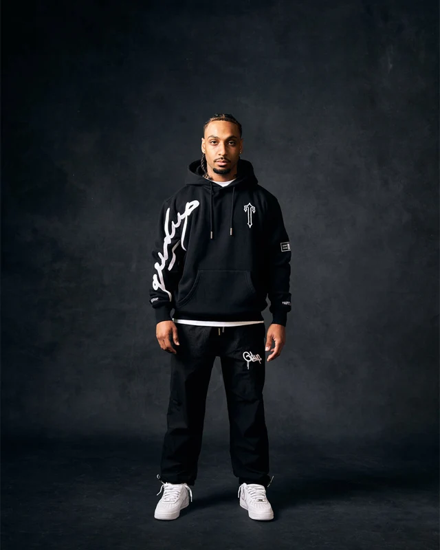 Signature x Trapstar T Hoodie Black/White - Image 4