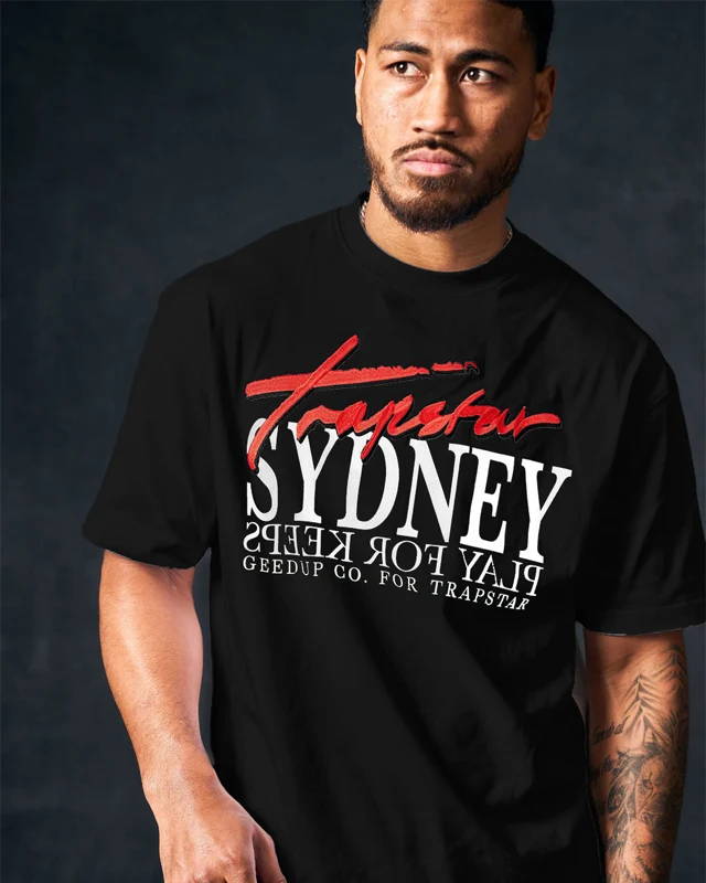 Sydney x Trapstar Secret T-Shirt Black - Image 4