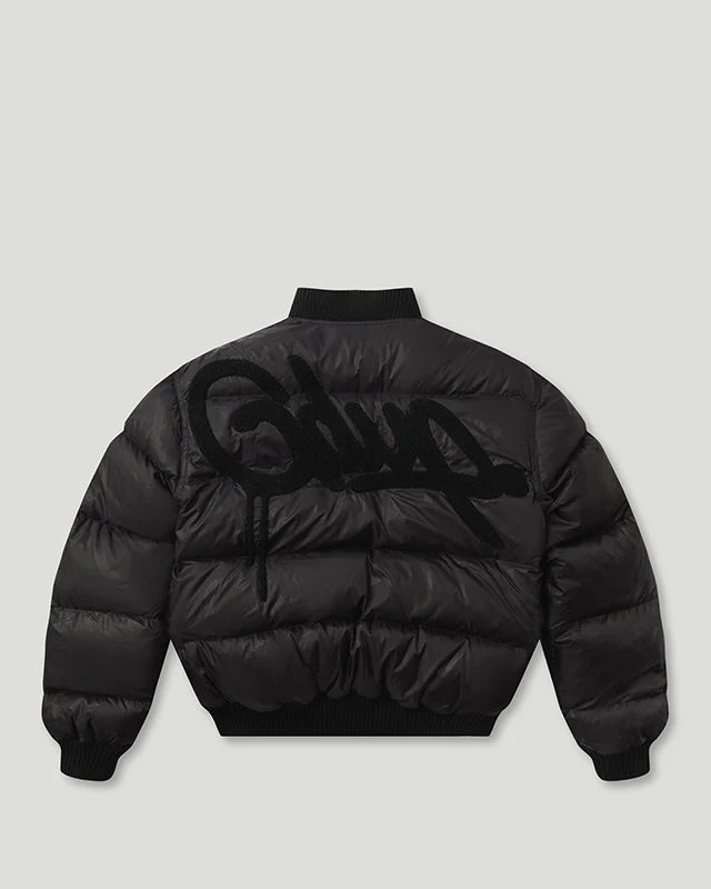 Team Logo/Handstyle Reversible Bomber Grey/Black - Image 4
